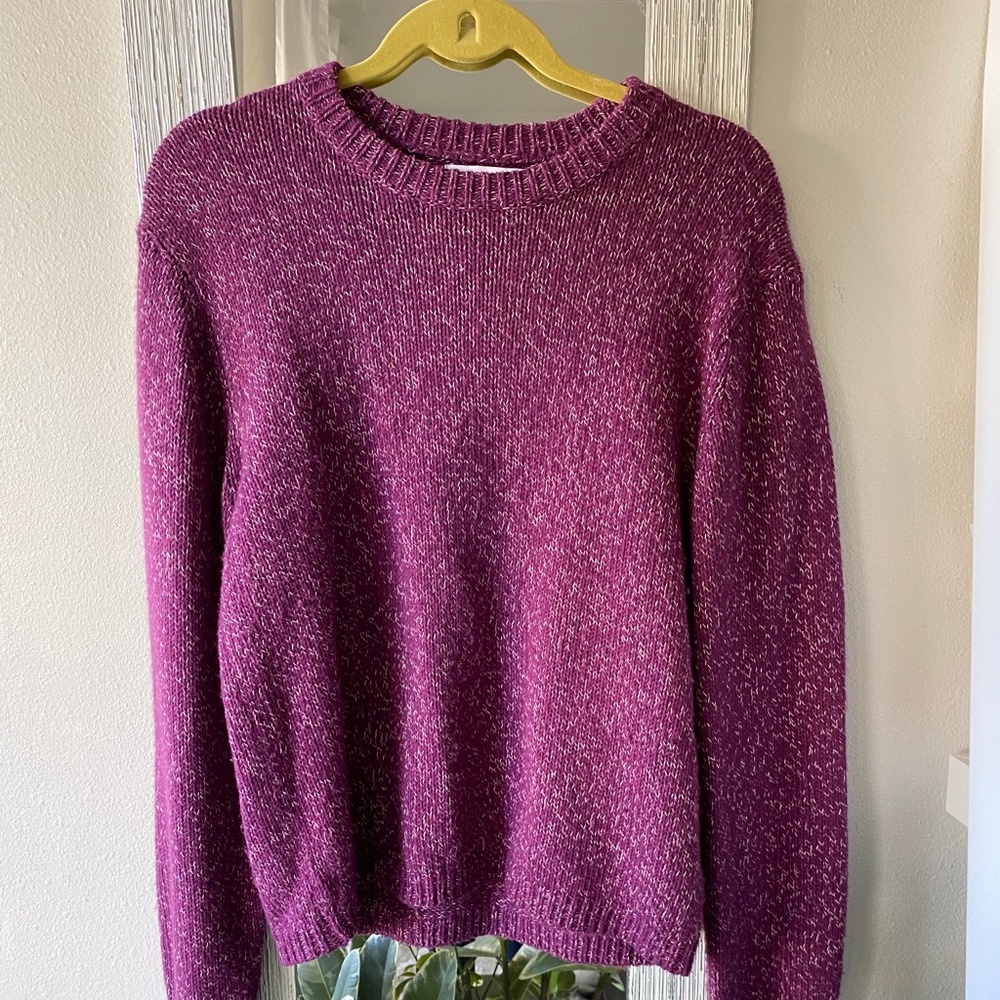 Urban Outfitters oversized purple sweater for sale